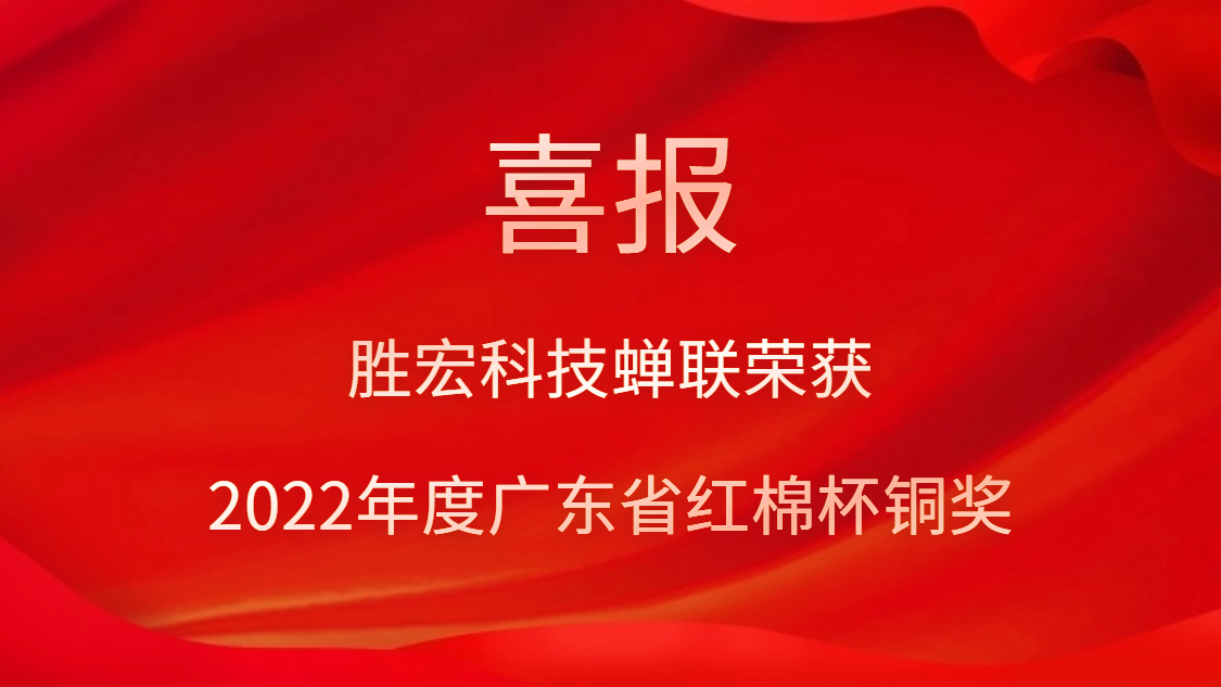 88BIFA官网科技荣获2022年度广东省红棉杯铜奖
